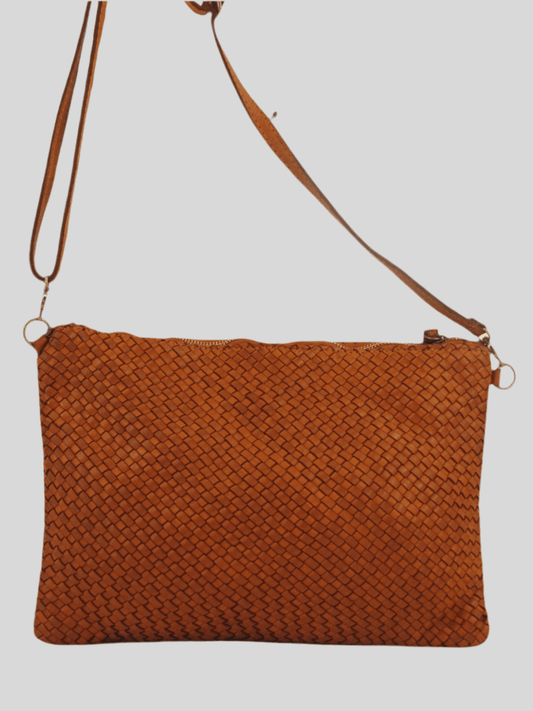 Borsetta e pochette intrecciata MH | Mahzel