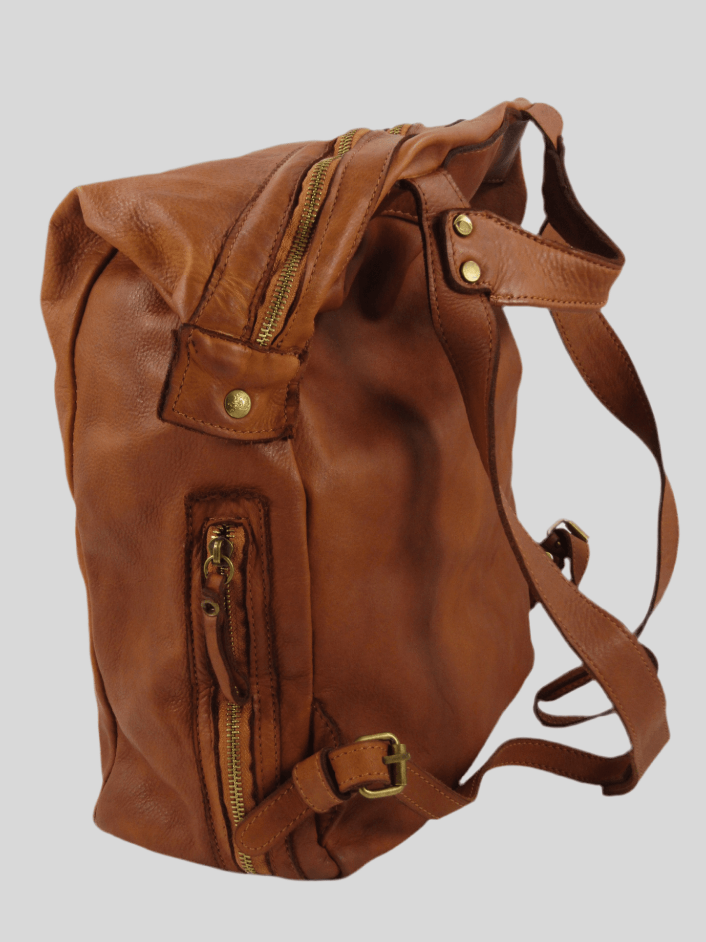 Zaino Unisex in pelle morbida -Mahzel