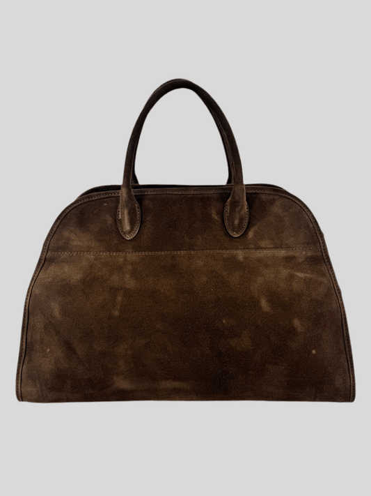 Bauletto MH in pelle scamosciata