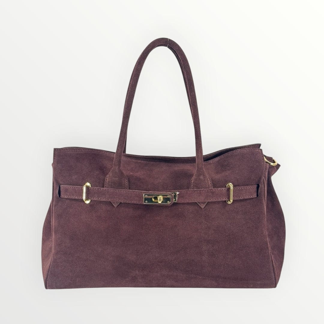 Borsa in camoscio Louise