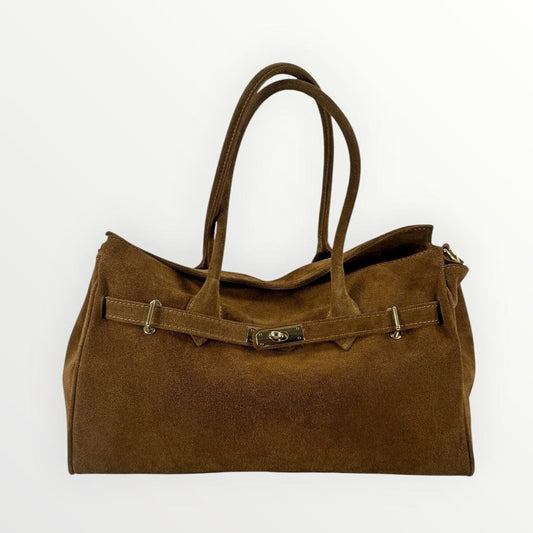Borsa in camoscio Louise