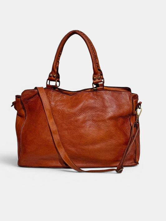 Borsa MH25 in pelle lavata