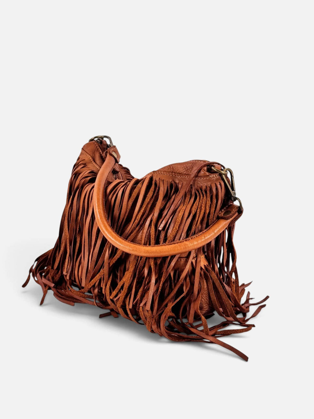 Pochette con Frange e manico AL26