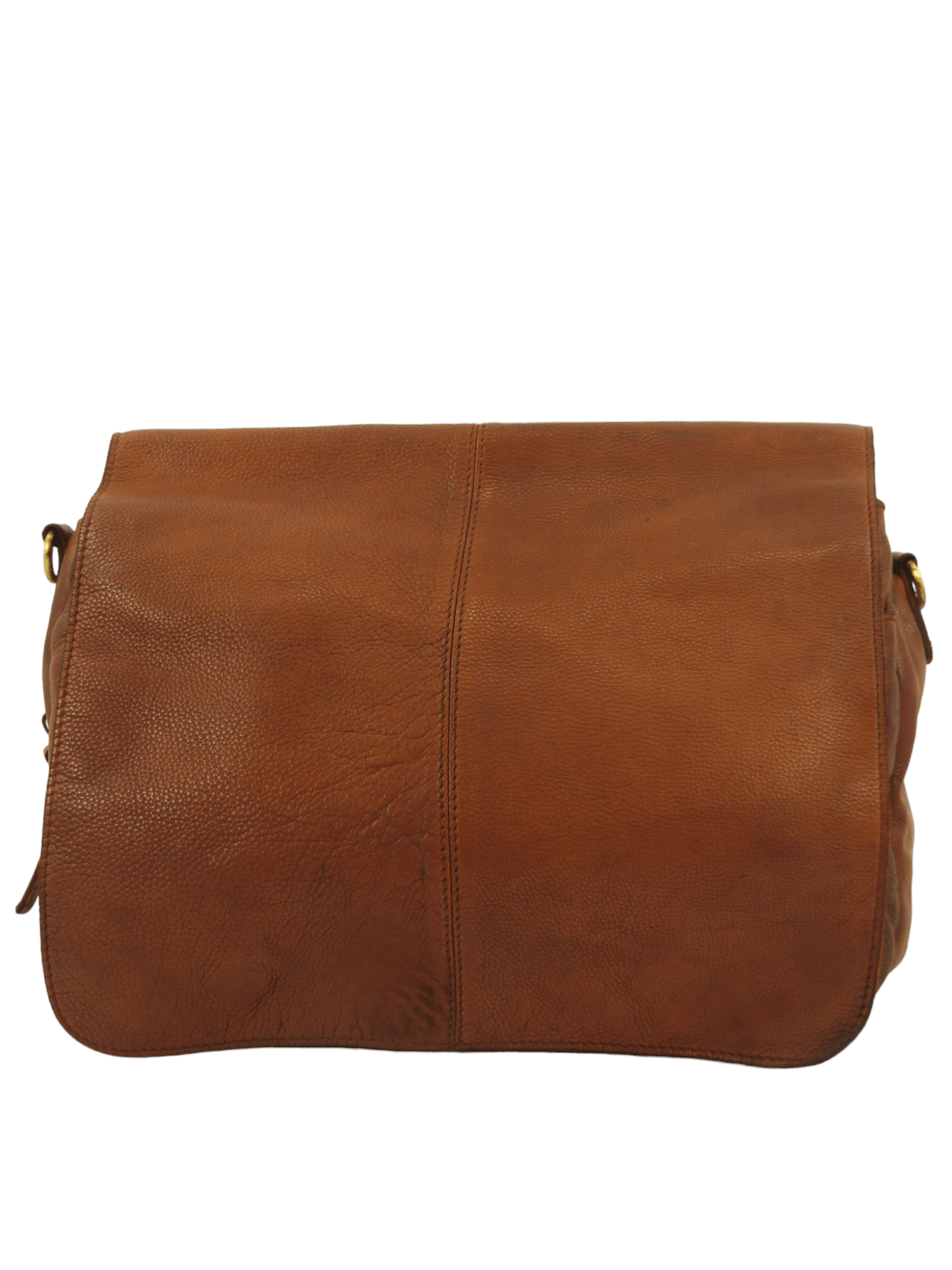 messenger in pelle effetto vintage multi scomparti -Mahzel