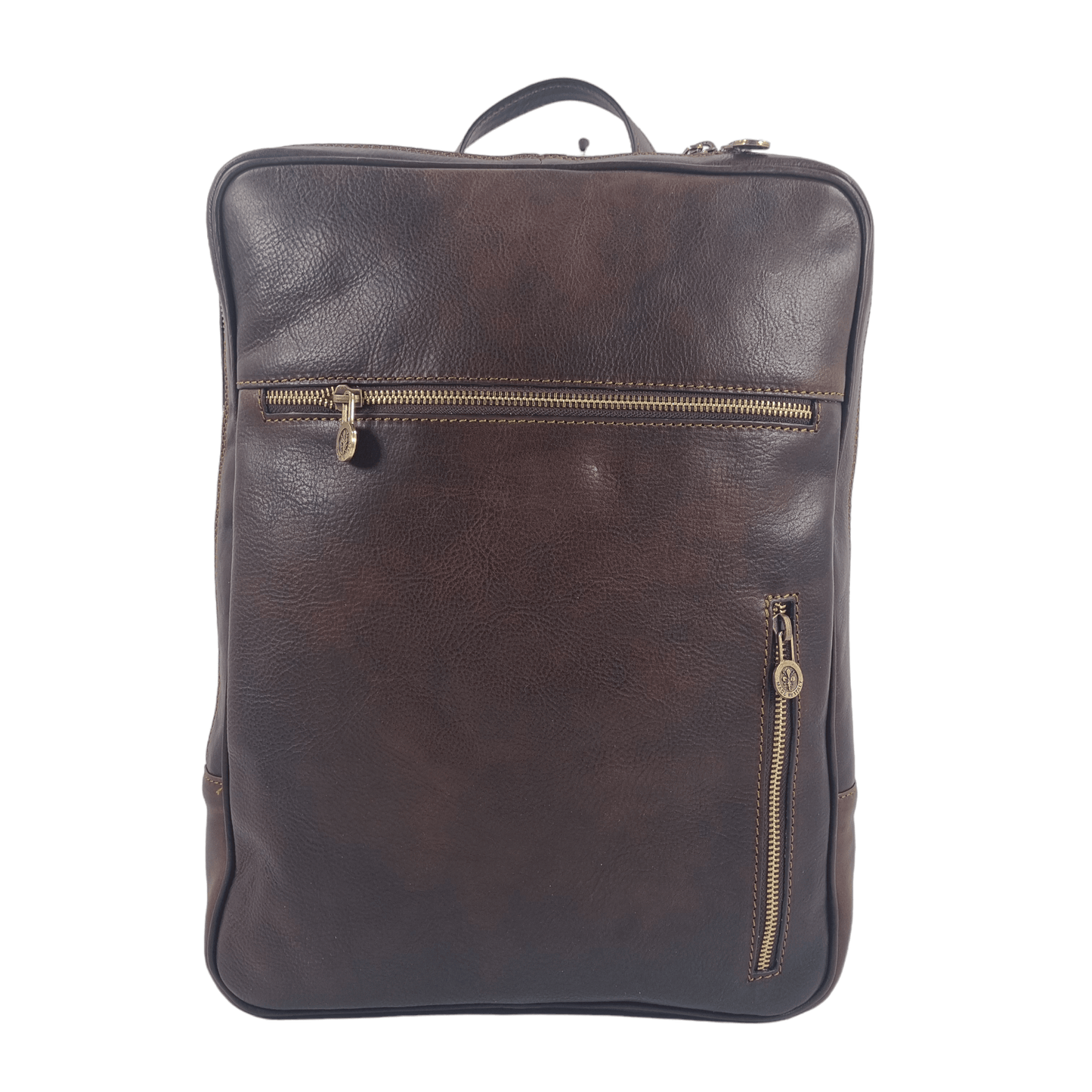 Zaino Compact in cuoio