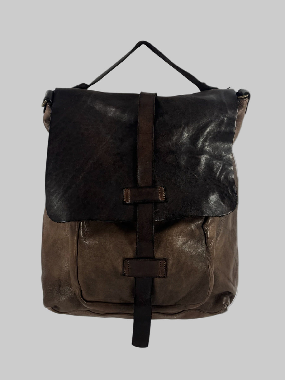 Zaino e borsa in cuoio lavato Country - Mahzel