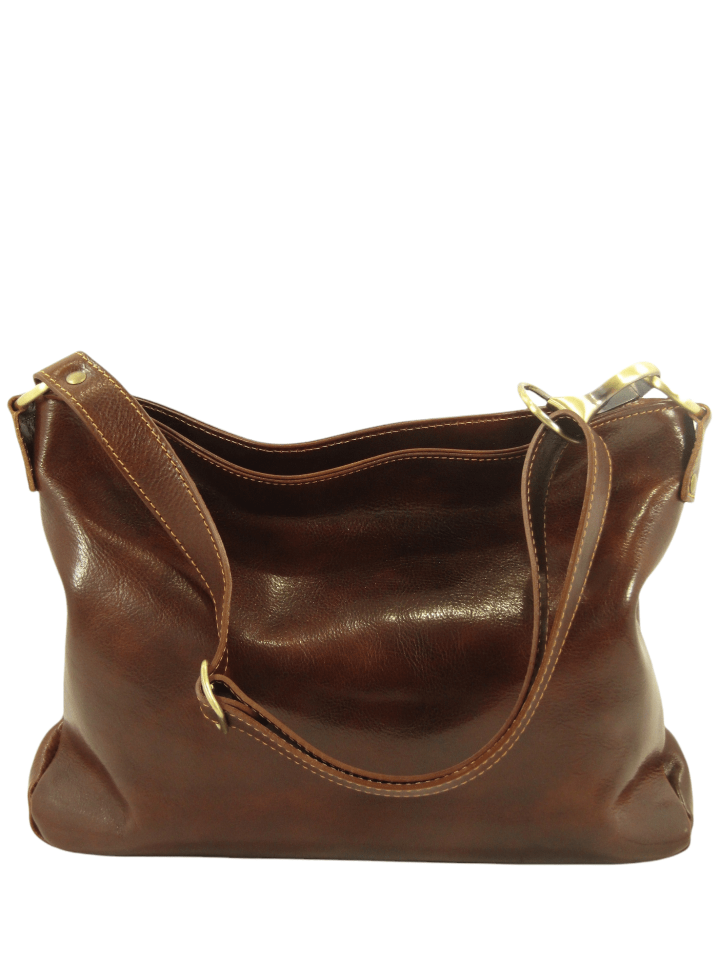 Borsa in cuoio con tracolla regolabile- Mahzel