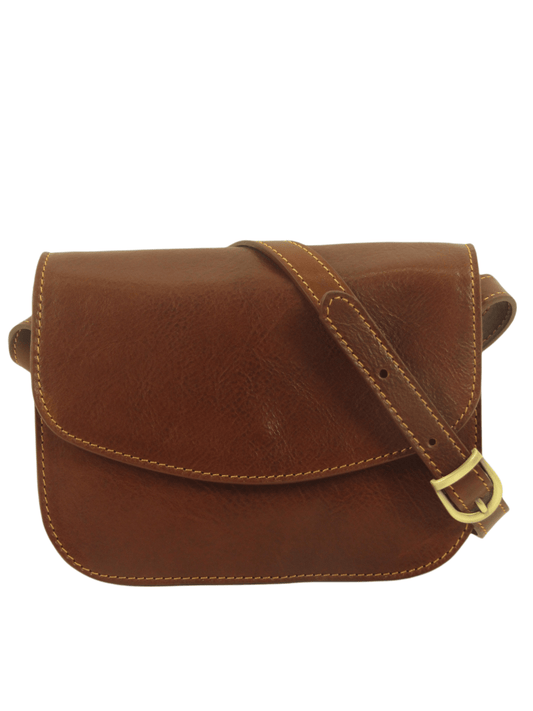 Borsa a tracolla in cuoio
