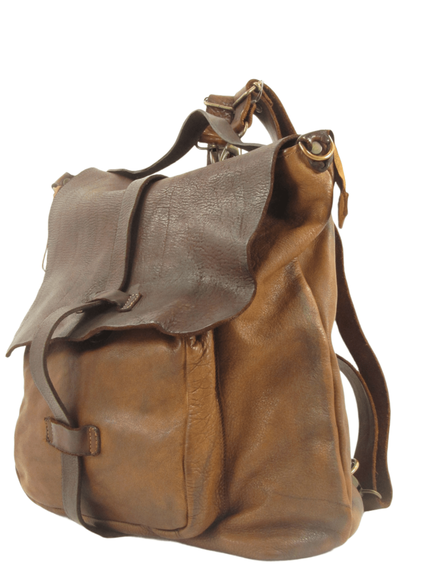 Zaino e borsa in cuoio lavato Country - Mahzel