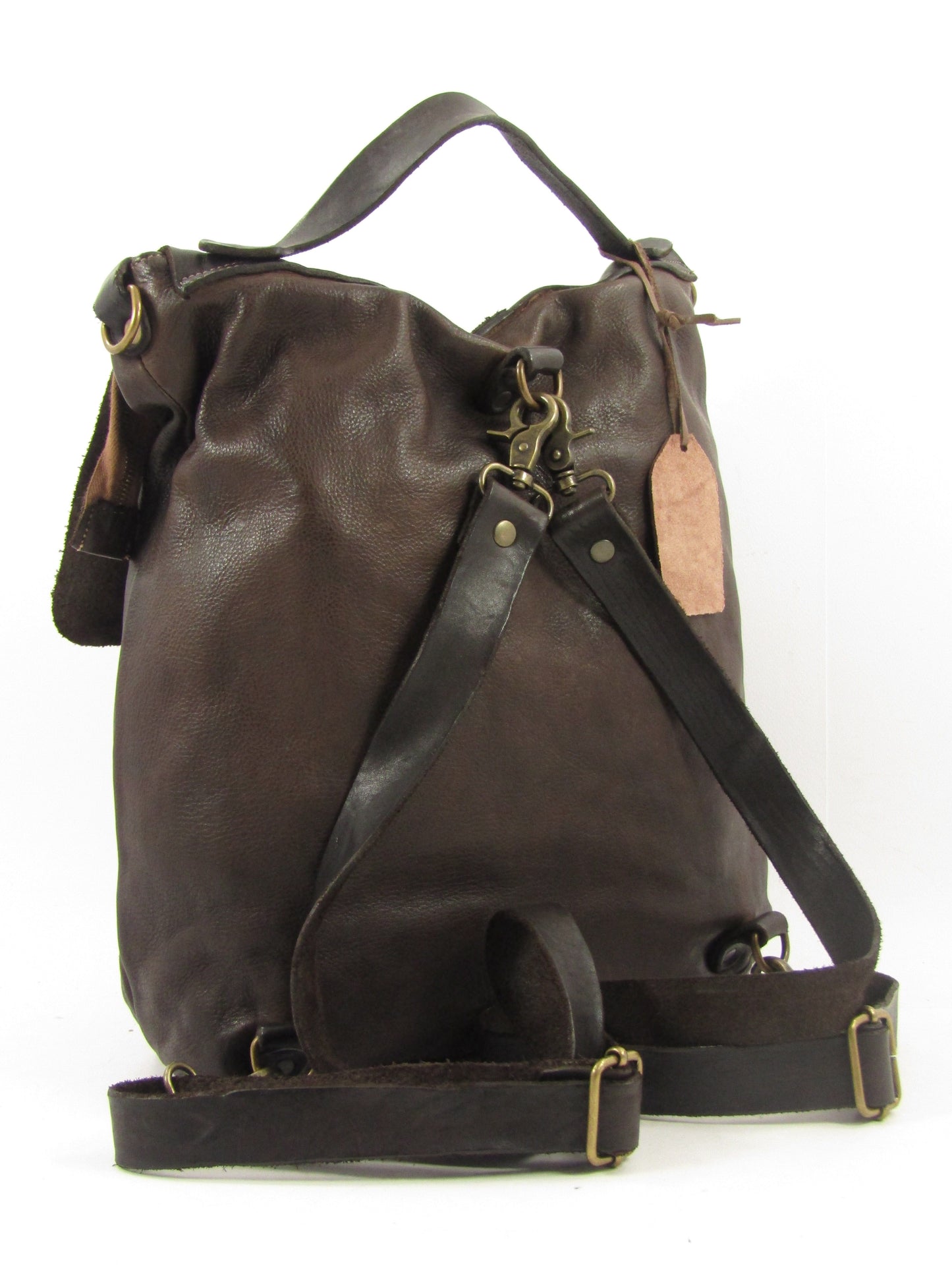 Zaino e borsa in cuoio lavato Country - Mahzel