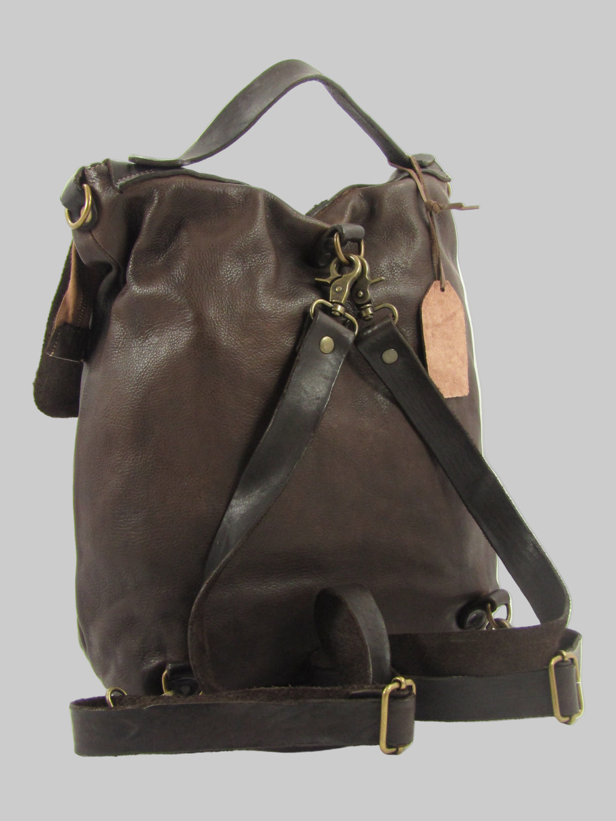 Zaino e borsa in cuoio lavato Country - Mahzel