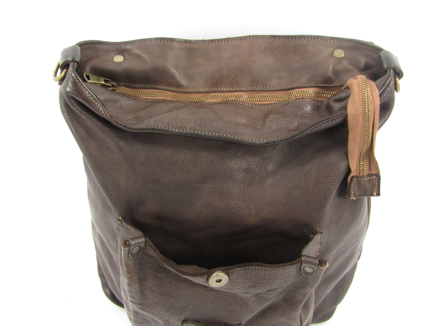 Zaino e borsa in cuoio lavato Country - Mahzel