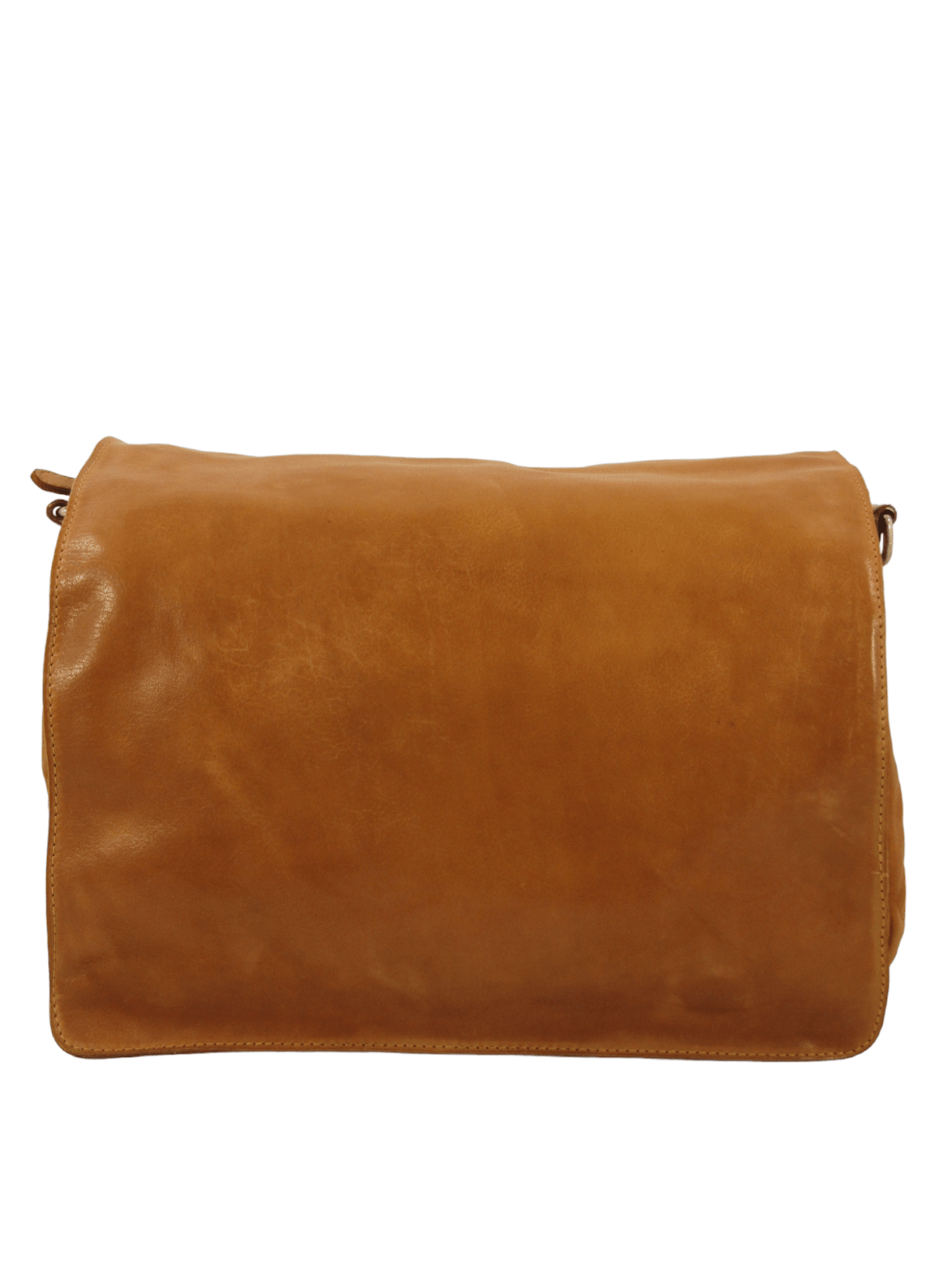 messenger in pelle effetto vintage multi scomparti -Mahzel