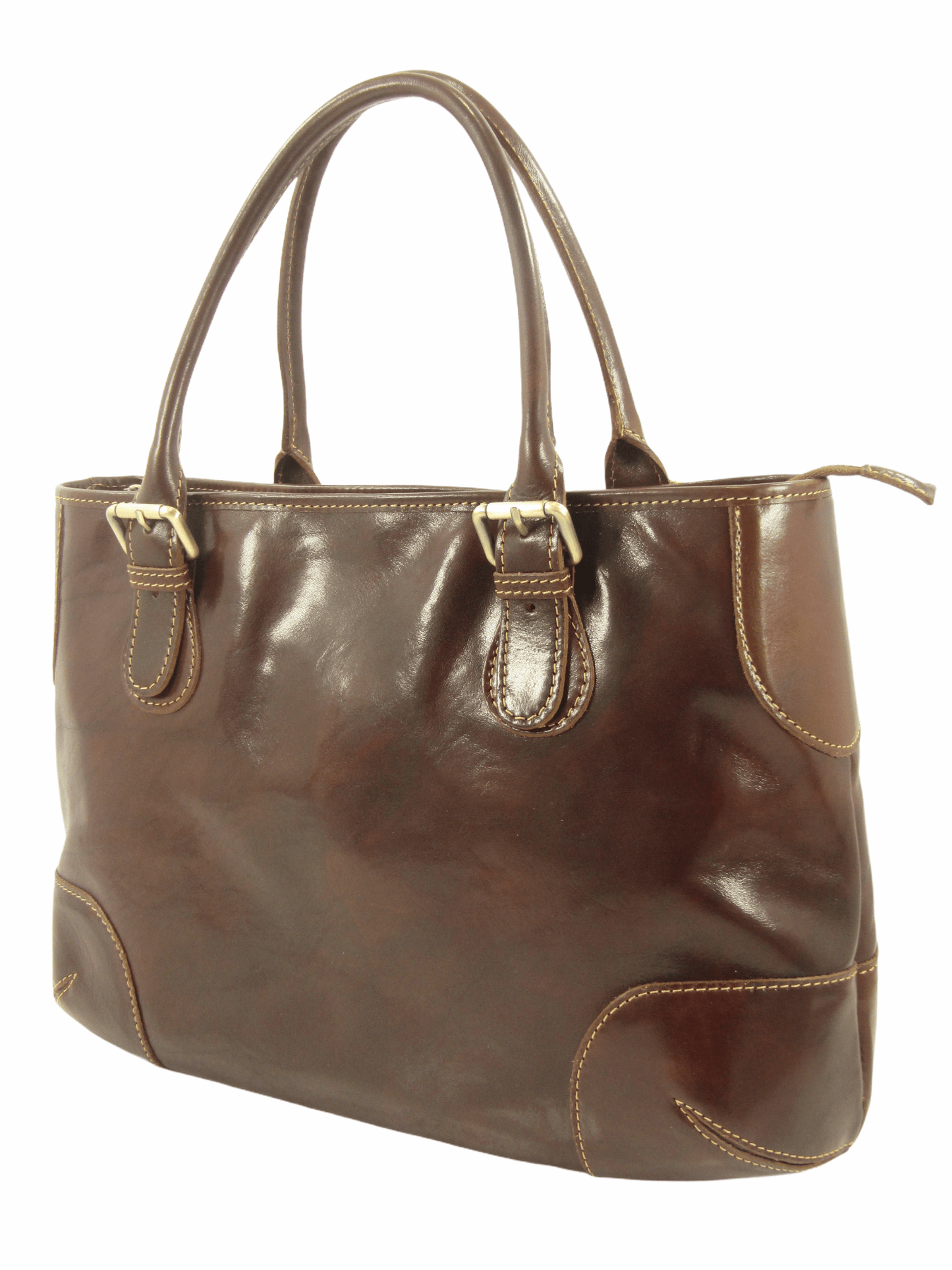Borsa shopper grande in cuoio - Mahzel