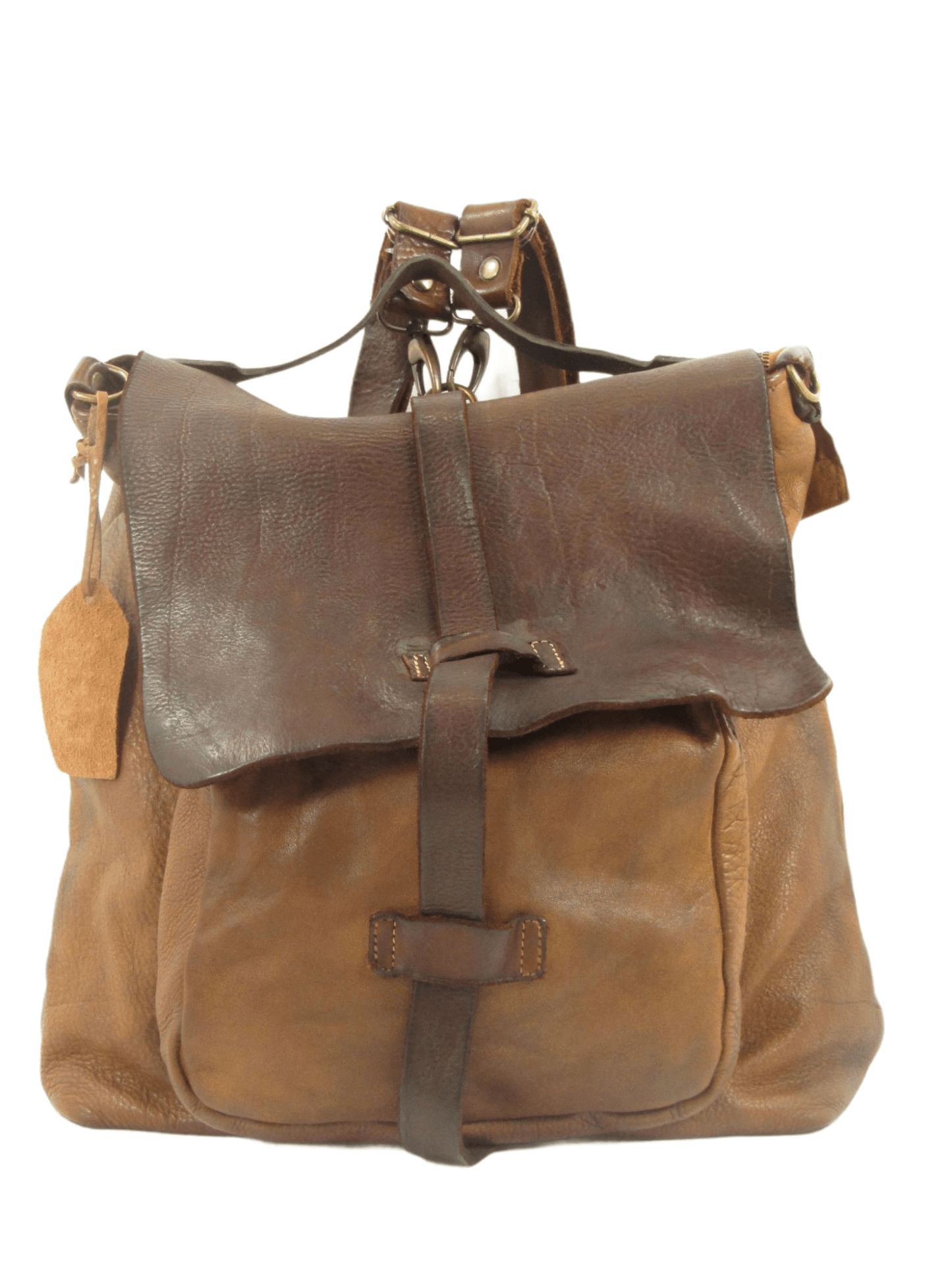 Zaino e borsa in cuoio lavato Country - Mahzel