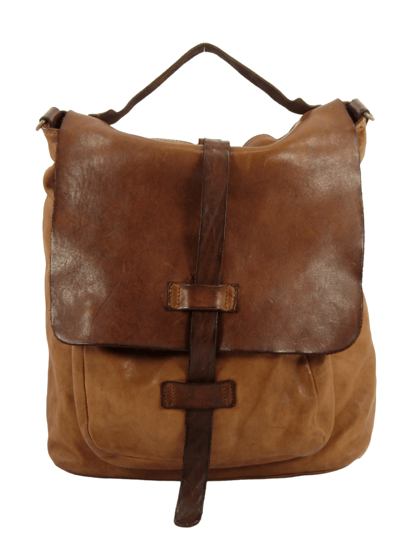 Zaino e borsa in cuoio lavato Country - Mahzel