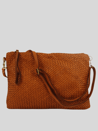 Borsetta e pochette intrecciata MH | Mahzel