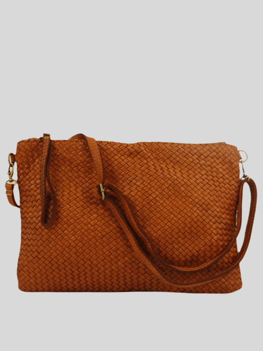 Borsetta e pochette intrecciata MH | Mahzel
