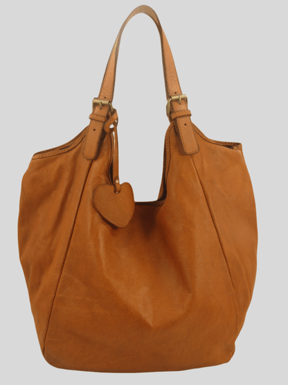 Borsa a sacca Giovanna in pelle morbida