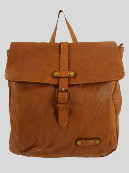 zaino in pelle morbida MH