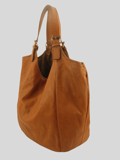 Borsa a sacca Giovanna in pelle morbida