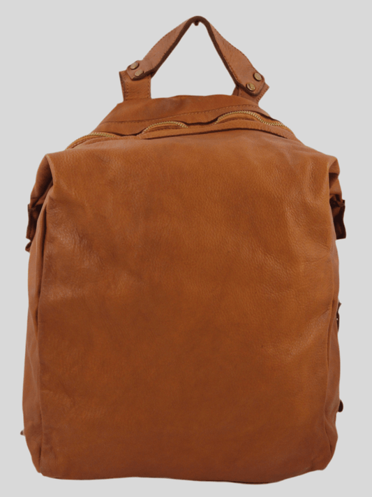 Zaino Unisex in pelle morbida -Mahzel