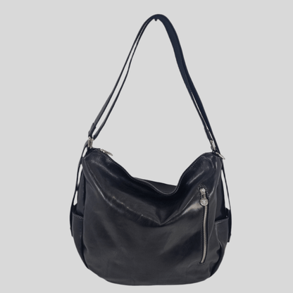 Borsa/ Zaino in cuoio al vegetale-Mahzel