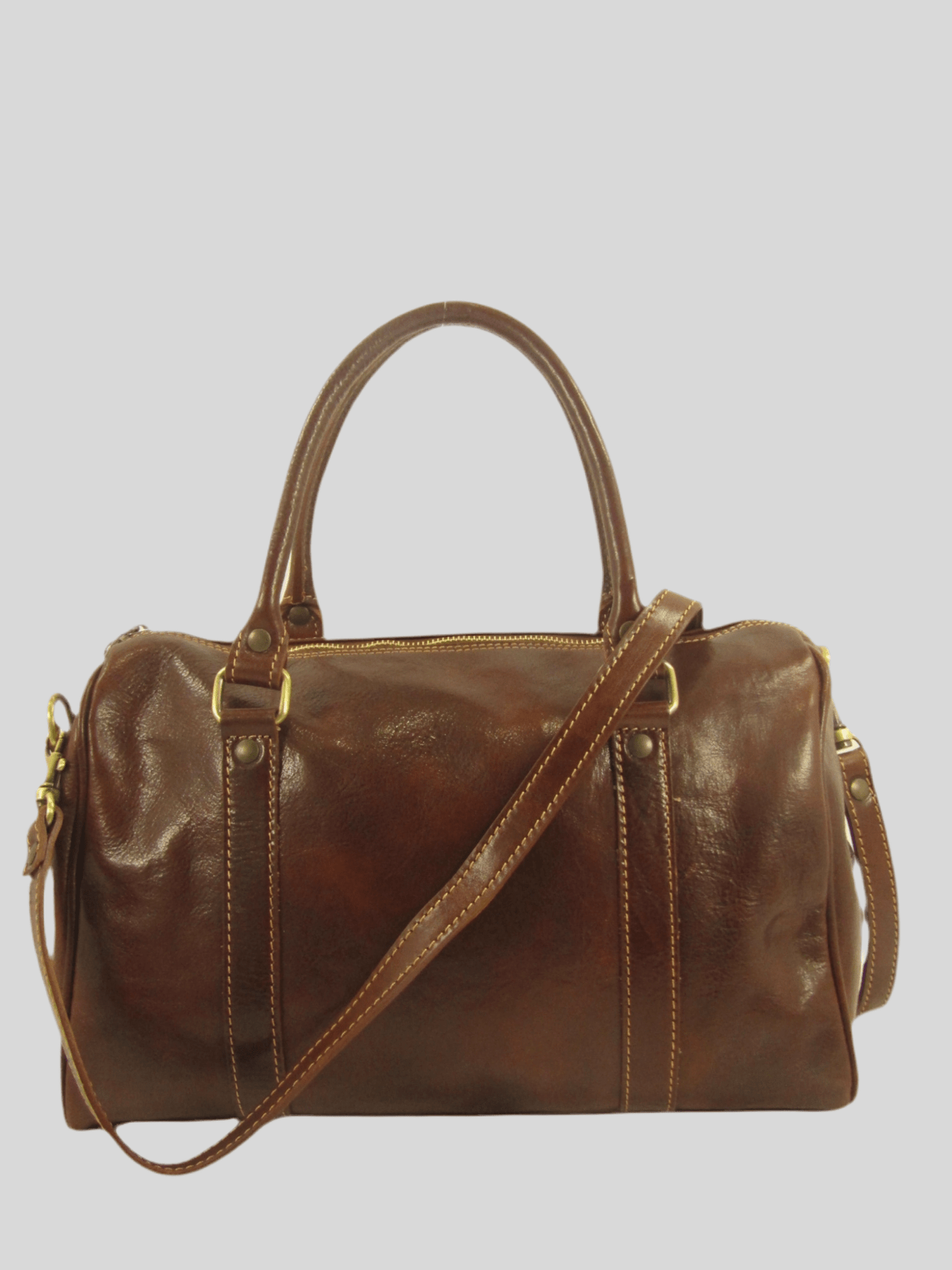 Bauletto  Classico in Cuoio conciato al Vegetale - Mahzel