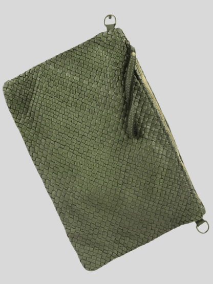 Borsetta e pochette intrecciata MH | Mahzel