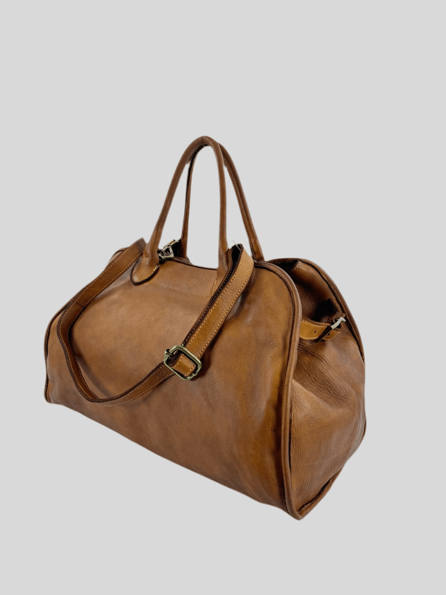 Bauletto MH in pelle lavata Mahzel