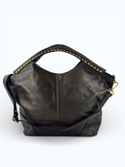 Bauletto in pelle lavata MH401