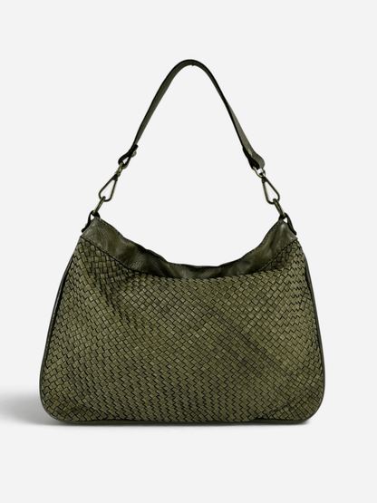 Borsa in Pelle Intrecciata Made in Italy | MH A300