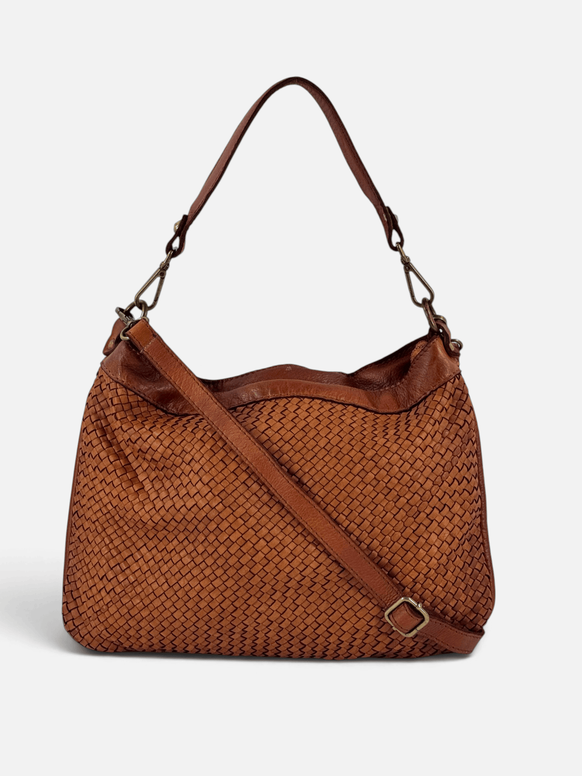 Borsa in Pelle Intrecciata Made in Italy | MH A300