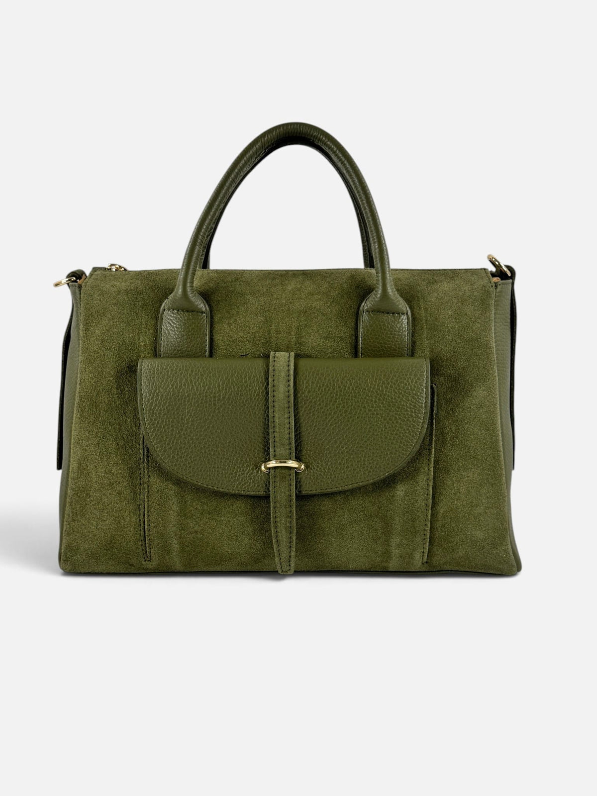 bauletto camoscio e vitello martellato CM01