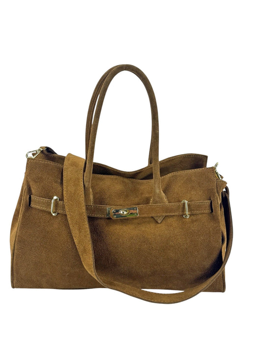 Borsa in camoscio Louise