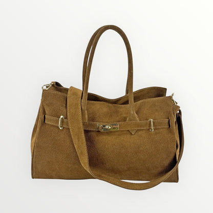 Borsa in camoscio Louise
