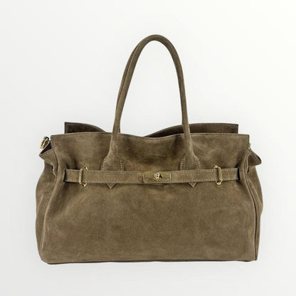 Borsa in camoscio Louise