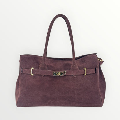 Borsa in camoscio Louise