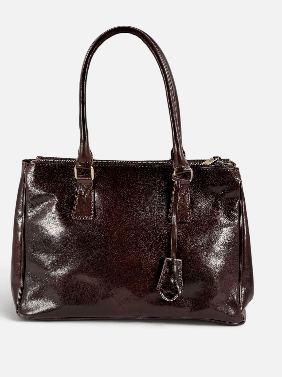 Bauletto in Cuoio tre scomparti  - Mahzel