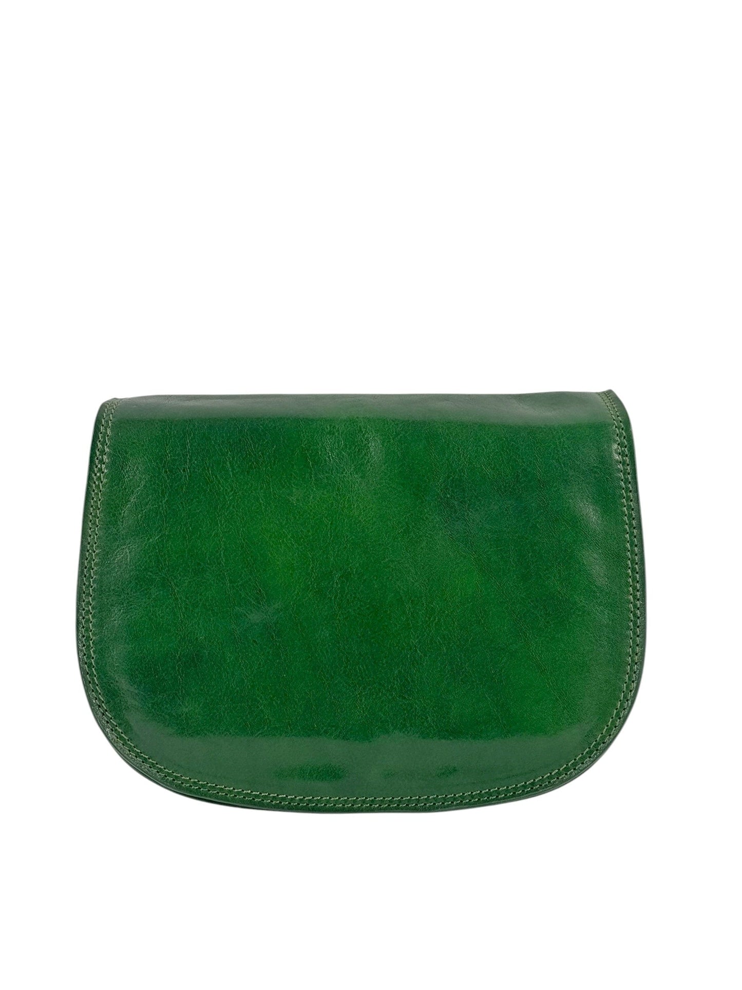 Postina in cuoio primo fiore conciato al vegetale tre scomparti Saturnia - Mahzel