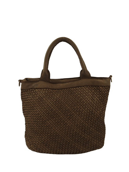 bauletto intrecciato MH