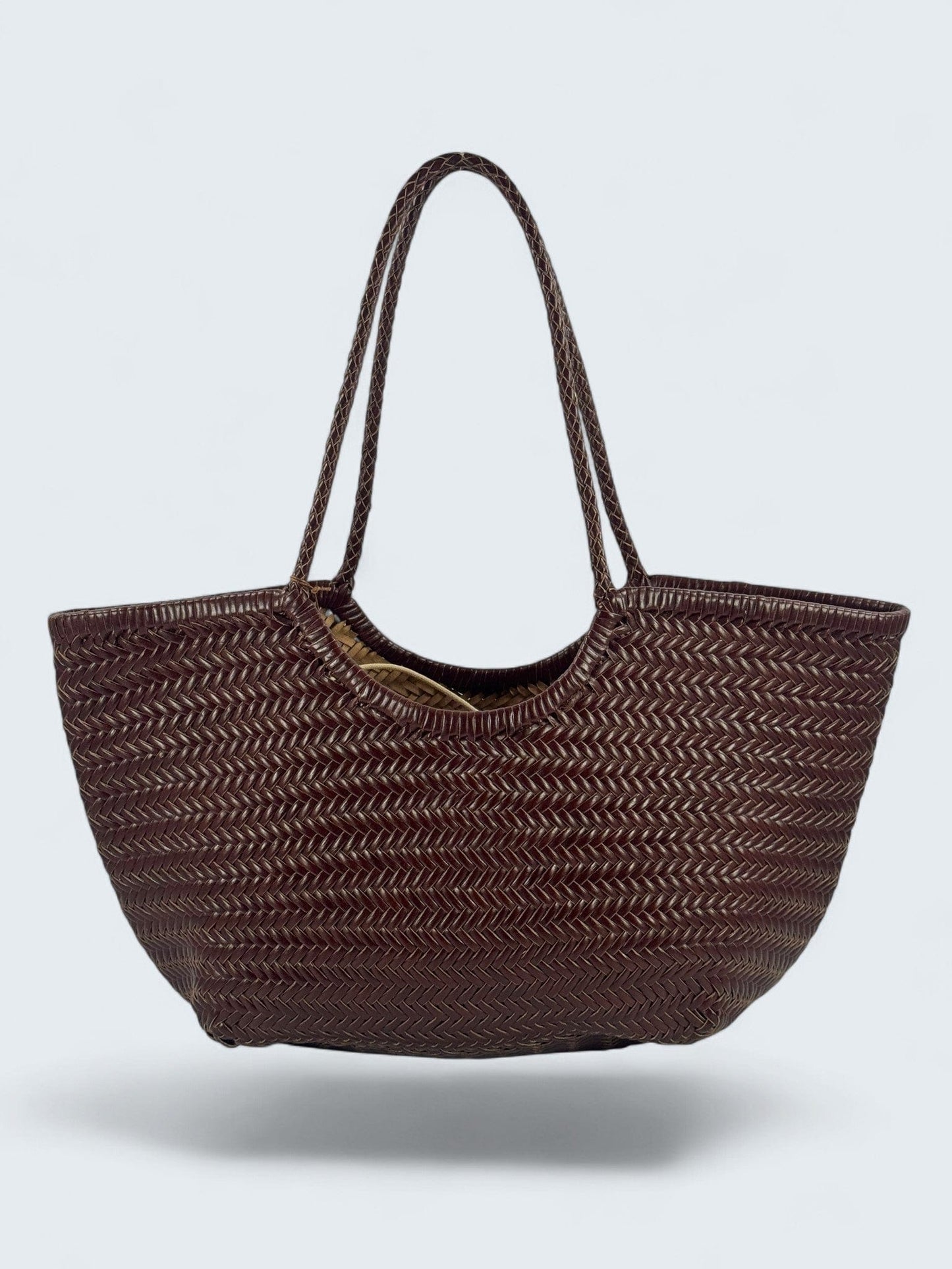 Shopper in pelle intrecciata MH 425