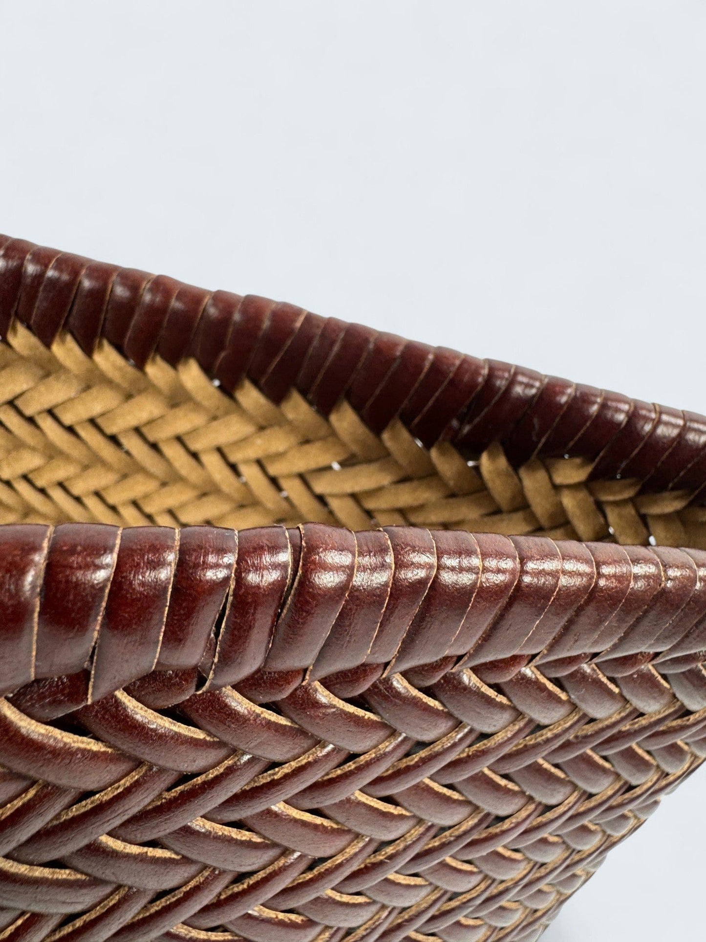 Shopper in pelle intrecciata MH 425