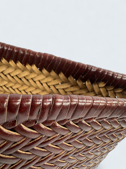 Shopper in pelle intrecciata MH 425