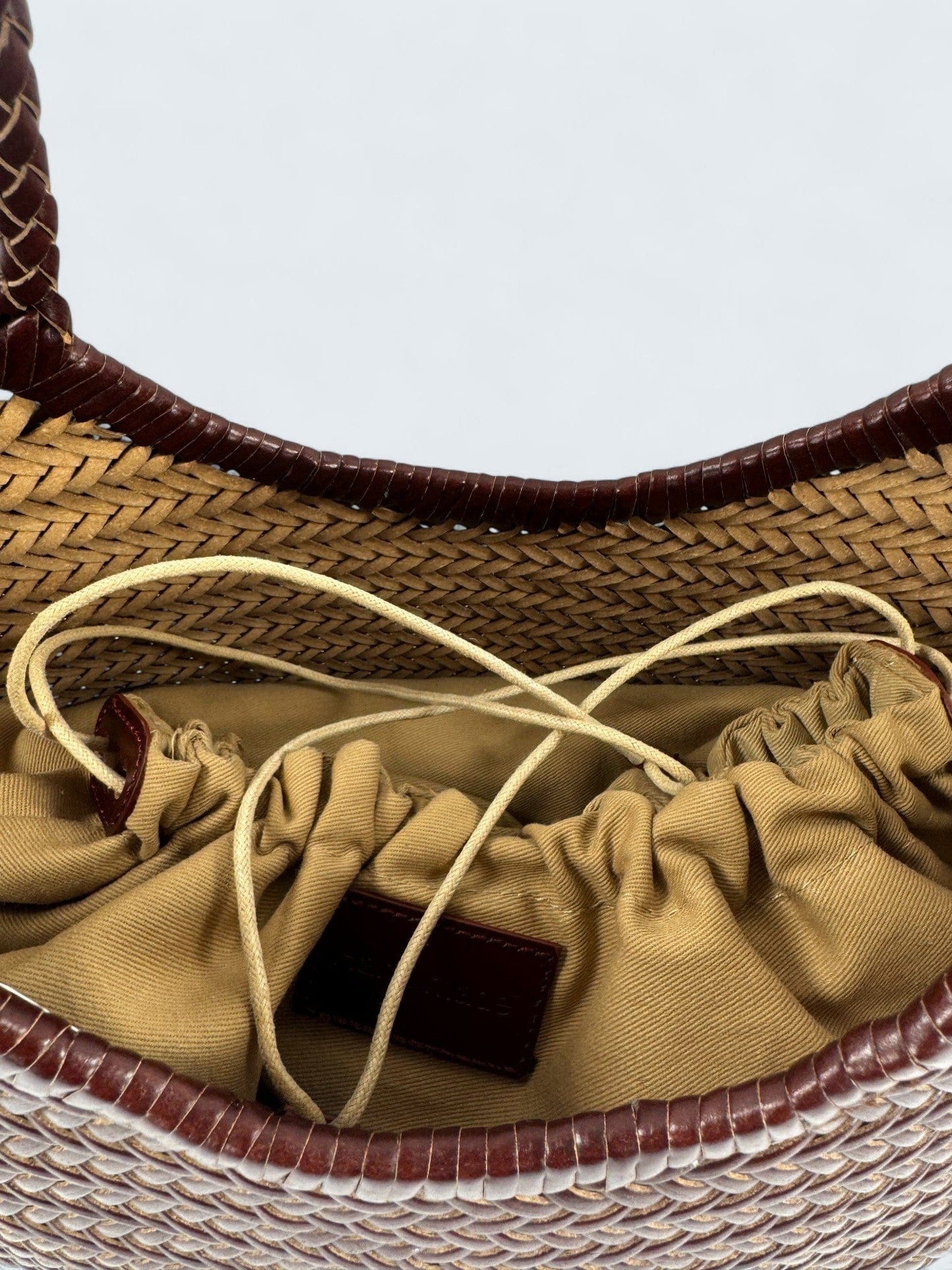 Shopper in pelle intrecciata MH 425