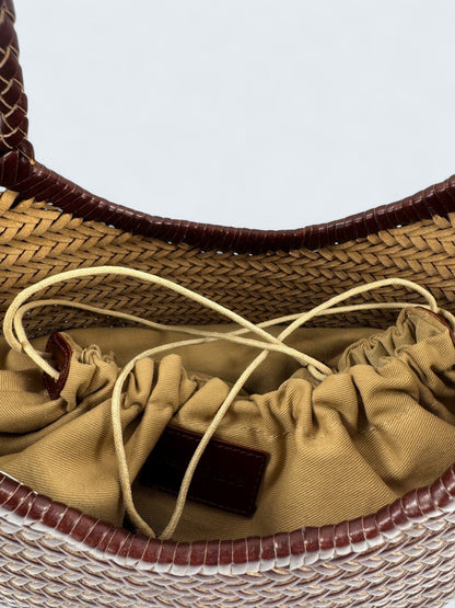 Shopper in pelle intrecciata MH 425