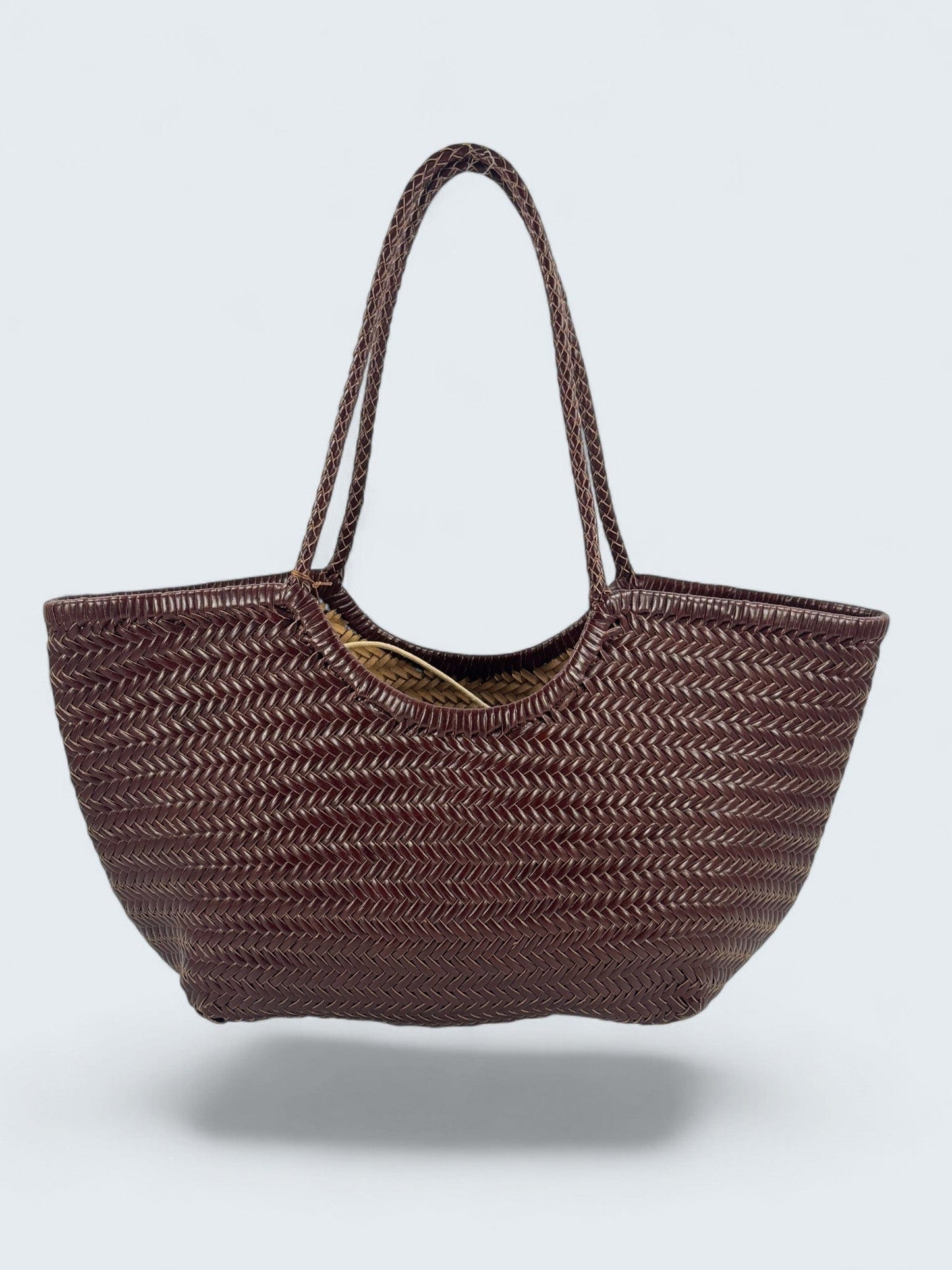 Shopper in pelle intrecciata MH 425