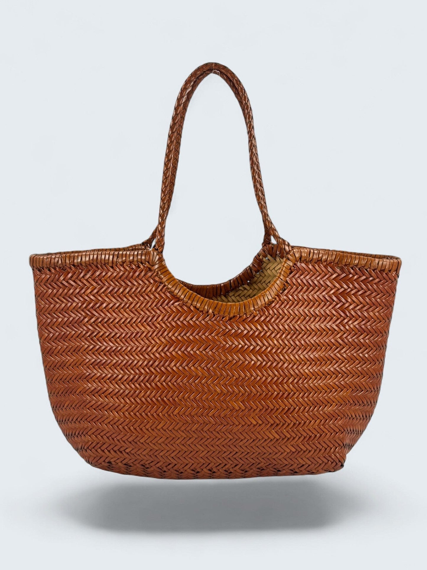 Shopper in pelle intrecciata MH 425