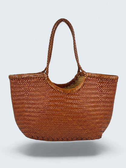 Shopper in pelle intrecciata MH 425