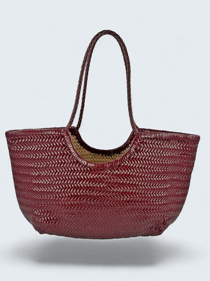 Shopper in pelle intrecciata MH 425